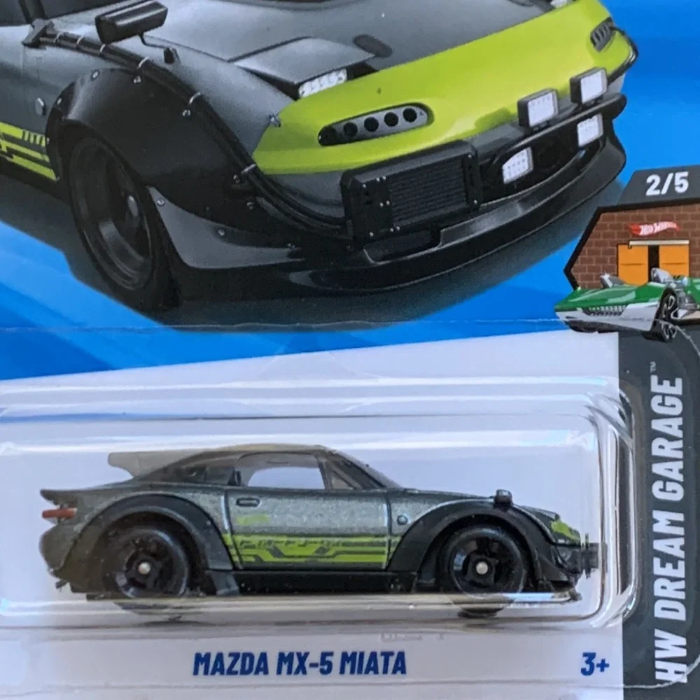 Mazda MX-5 Miata Race Car Hot Wheels Racing Legends Tour Winner Hotwheels 2025